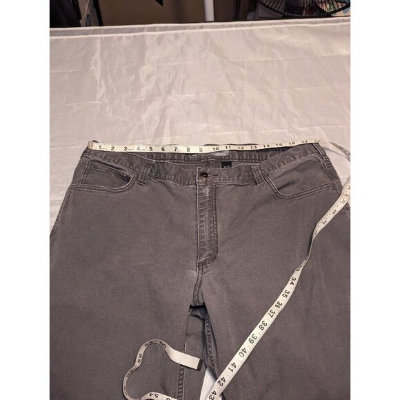 Carhartt Relaxed Fit Pants Men’s Sz 40x32 Charol Gray Rugged Flex Cotton 5pocket - Picture 14 of 16